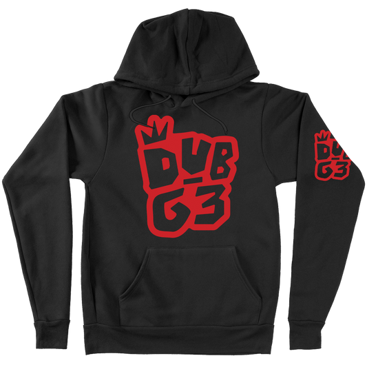 DubG3 "Grindin Red" Pullover Hoodie