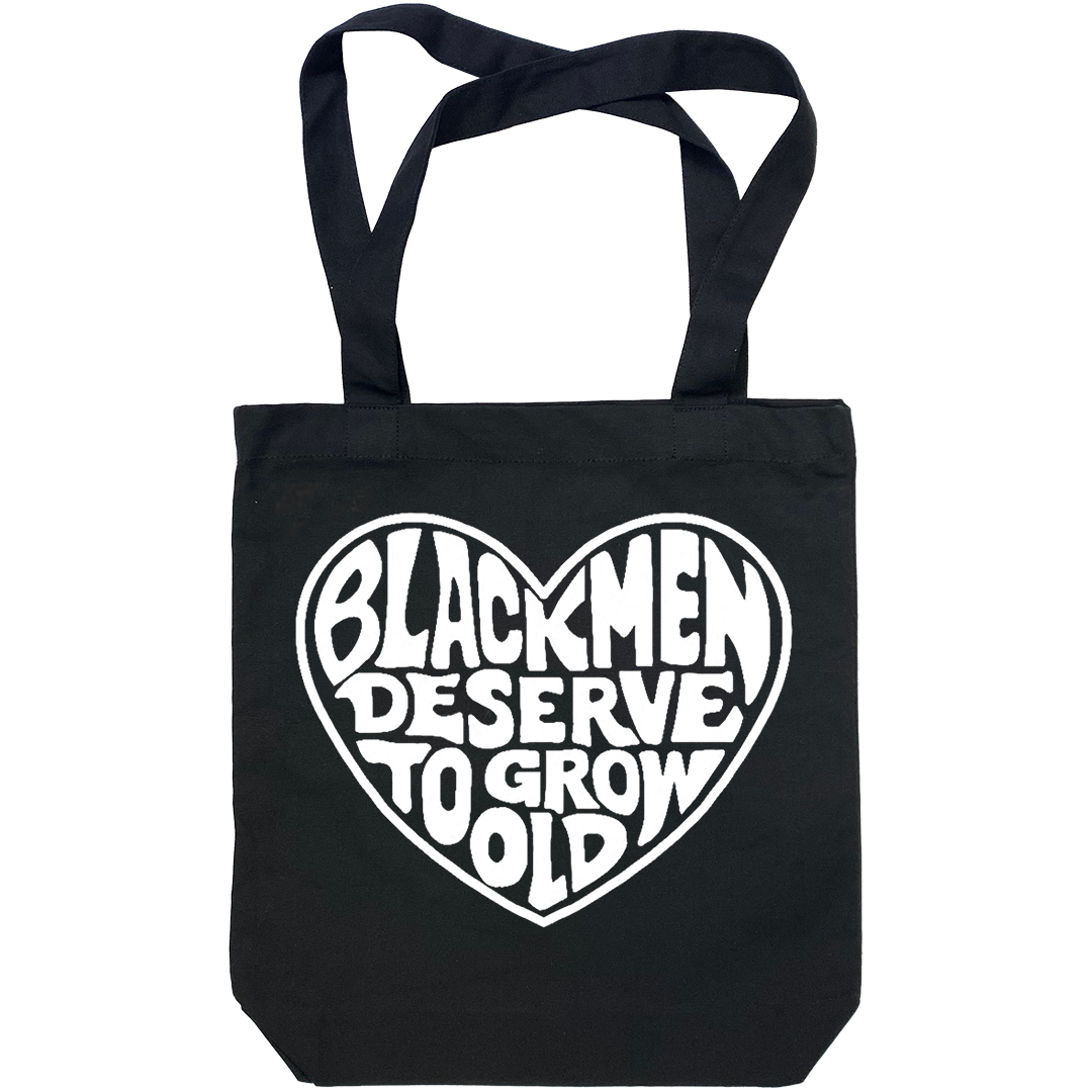 BMDTGO "Heart" Tote Bag In Black