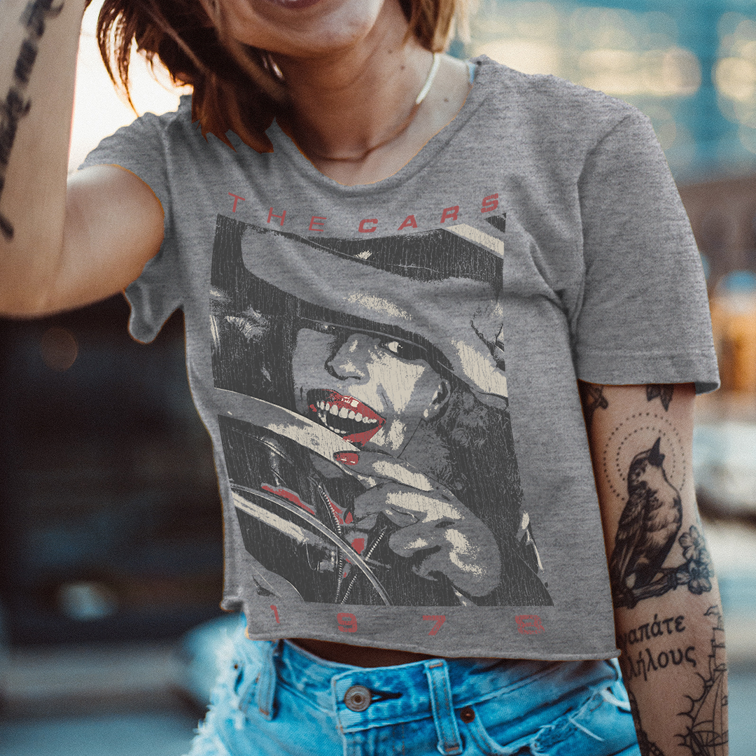 The Cars "Good Times Roll" T-Shirt in Heather Grey