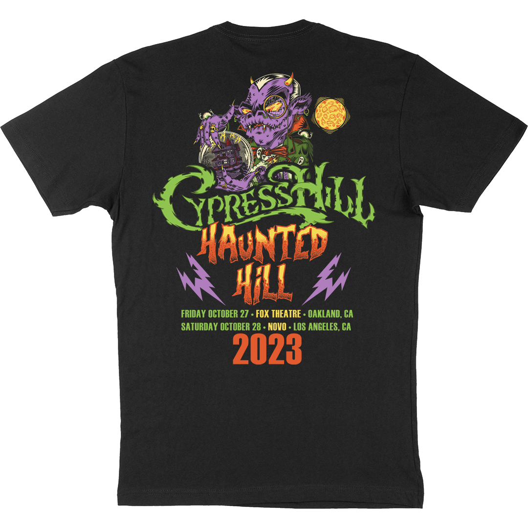 Cypress Hill "Haunted Hill 2023" Event T-Shirt