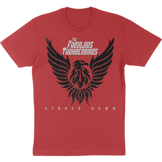 The Fabulous Thunderbirds "Struck Down" T-Shirt in Red