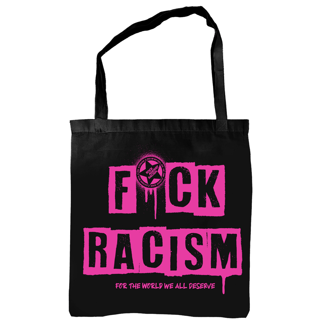 Rock Against Racism "Fock Racism" Tote