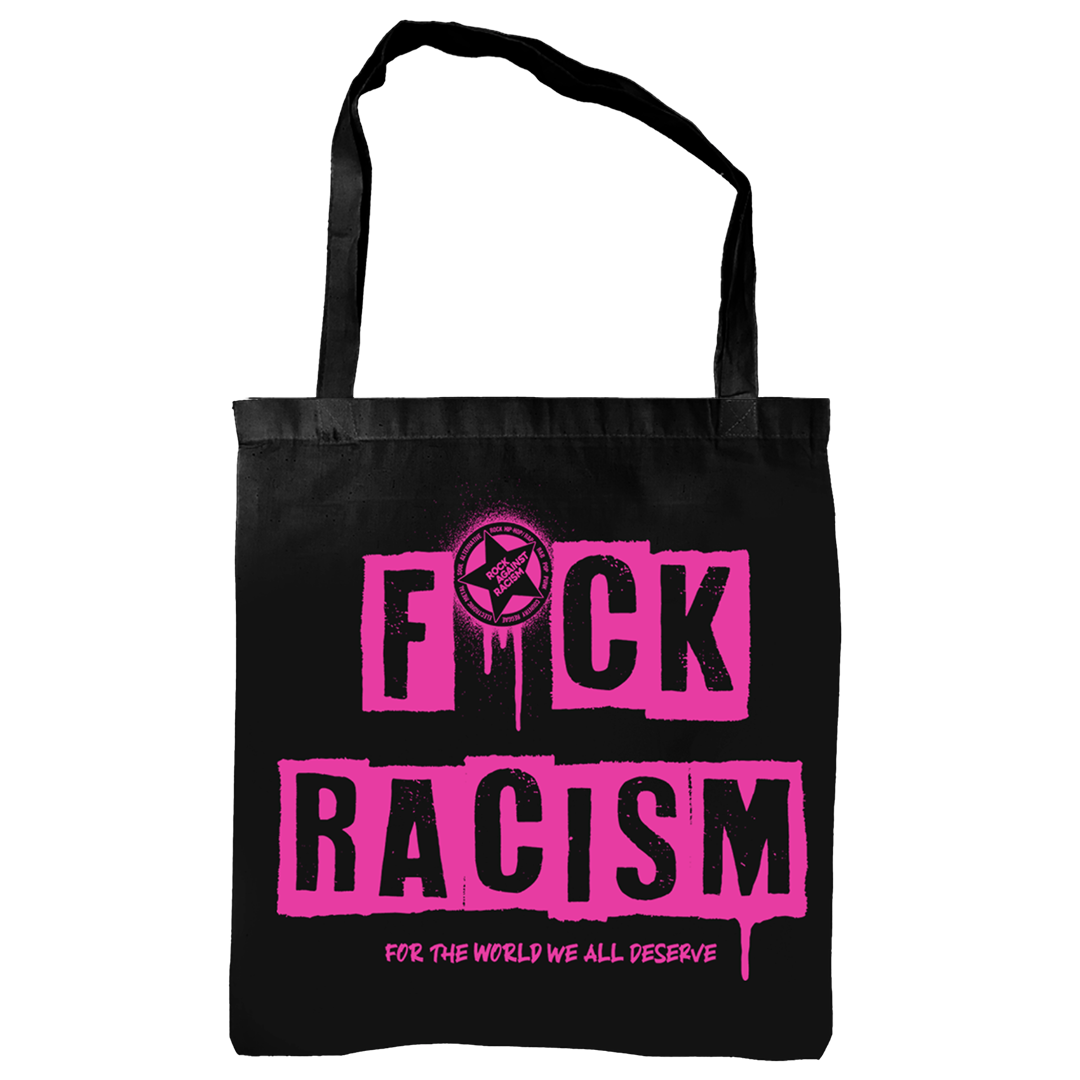 Rock Against Racism "Fock Racism" Tote