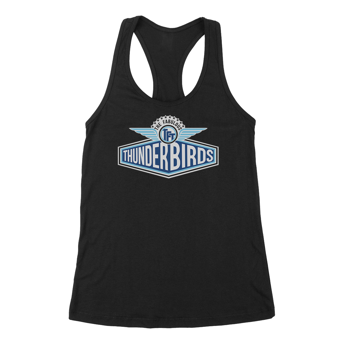 The Fabulous Thunderbirds "Car Logo" Women's Racerback Tank