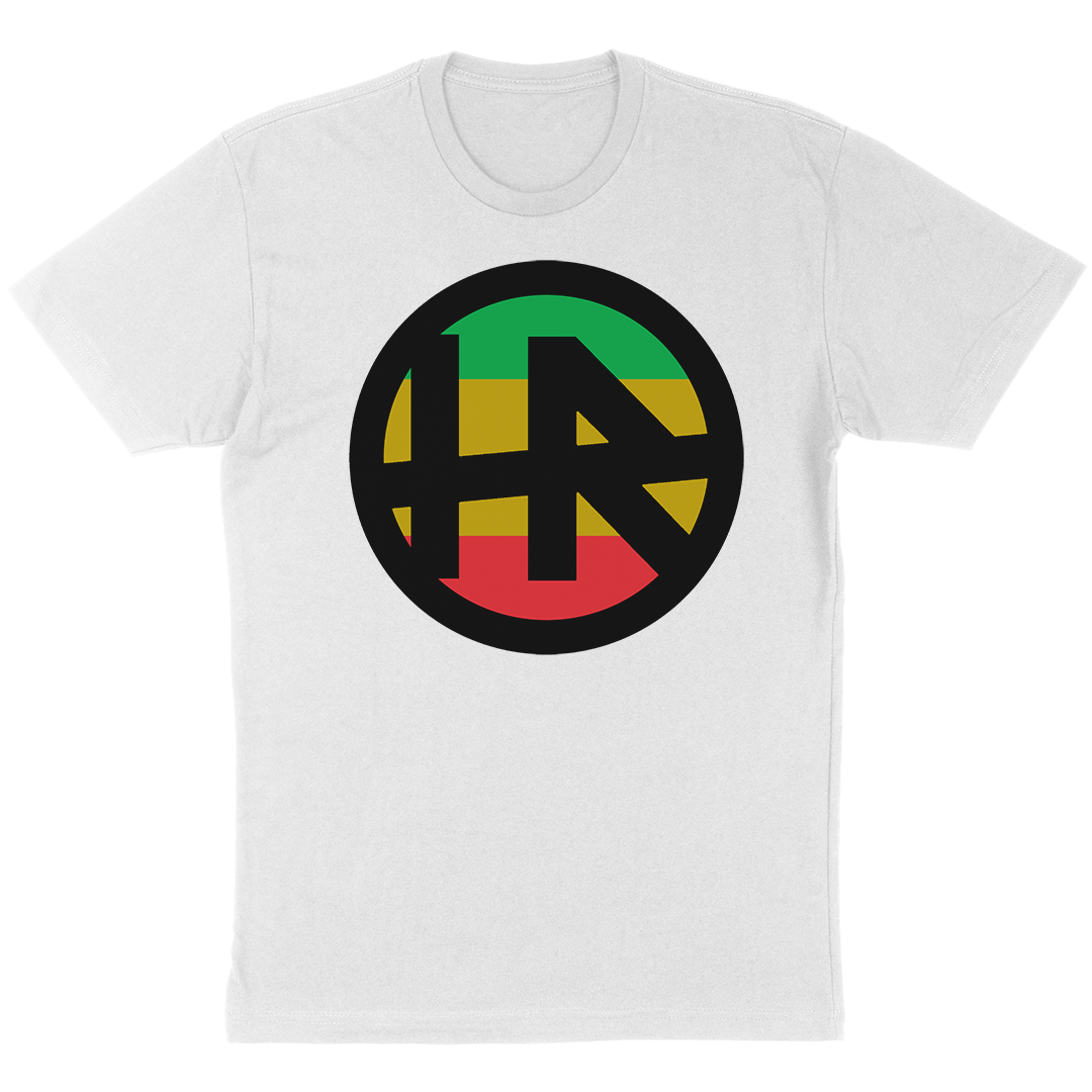 H.R. "Rasta Logo" T-Shirt in White