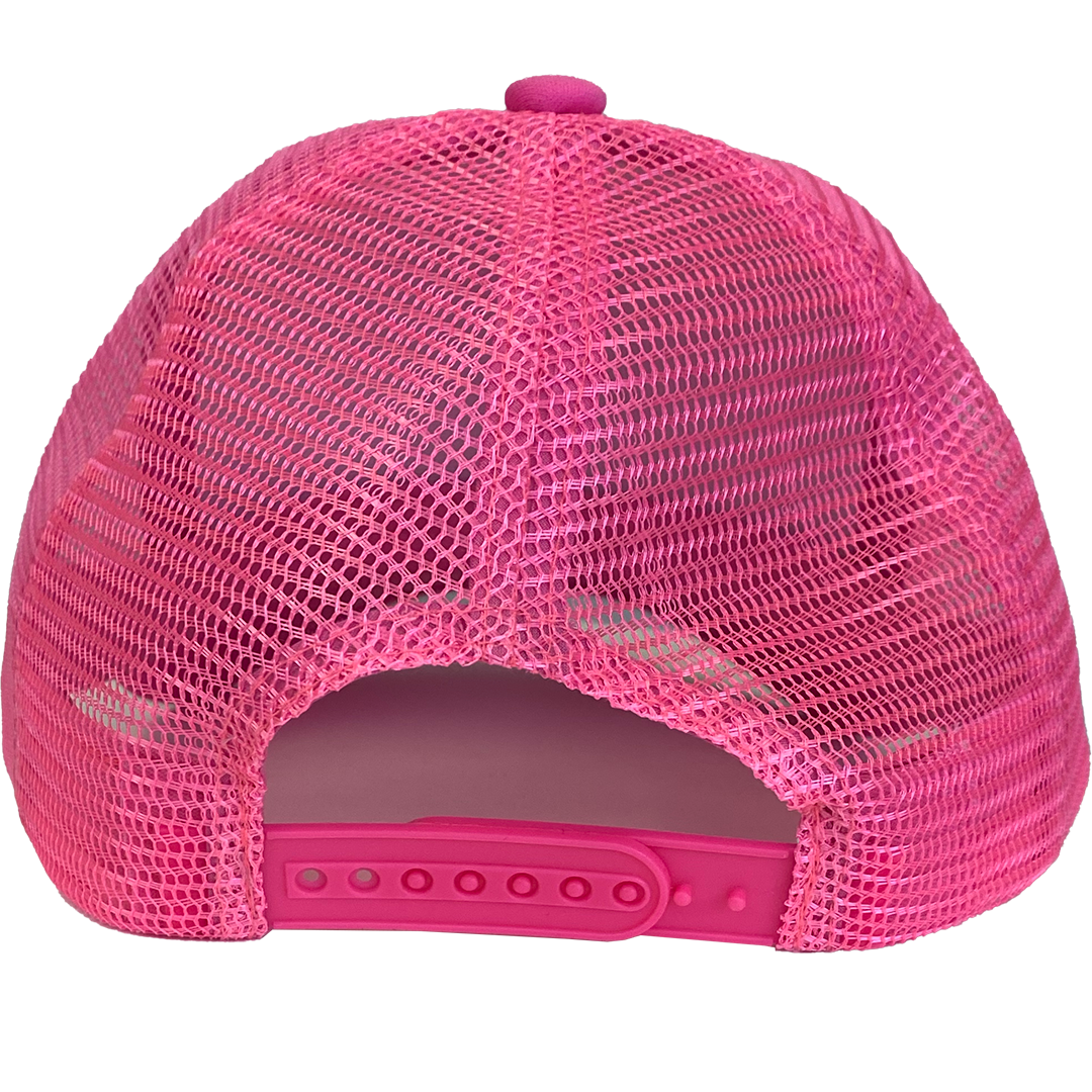 Too $hort "Life Is..." Trucker Hat in Pink