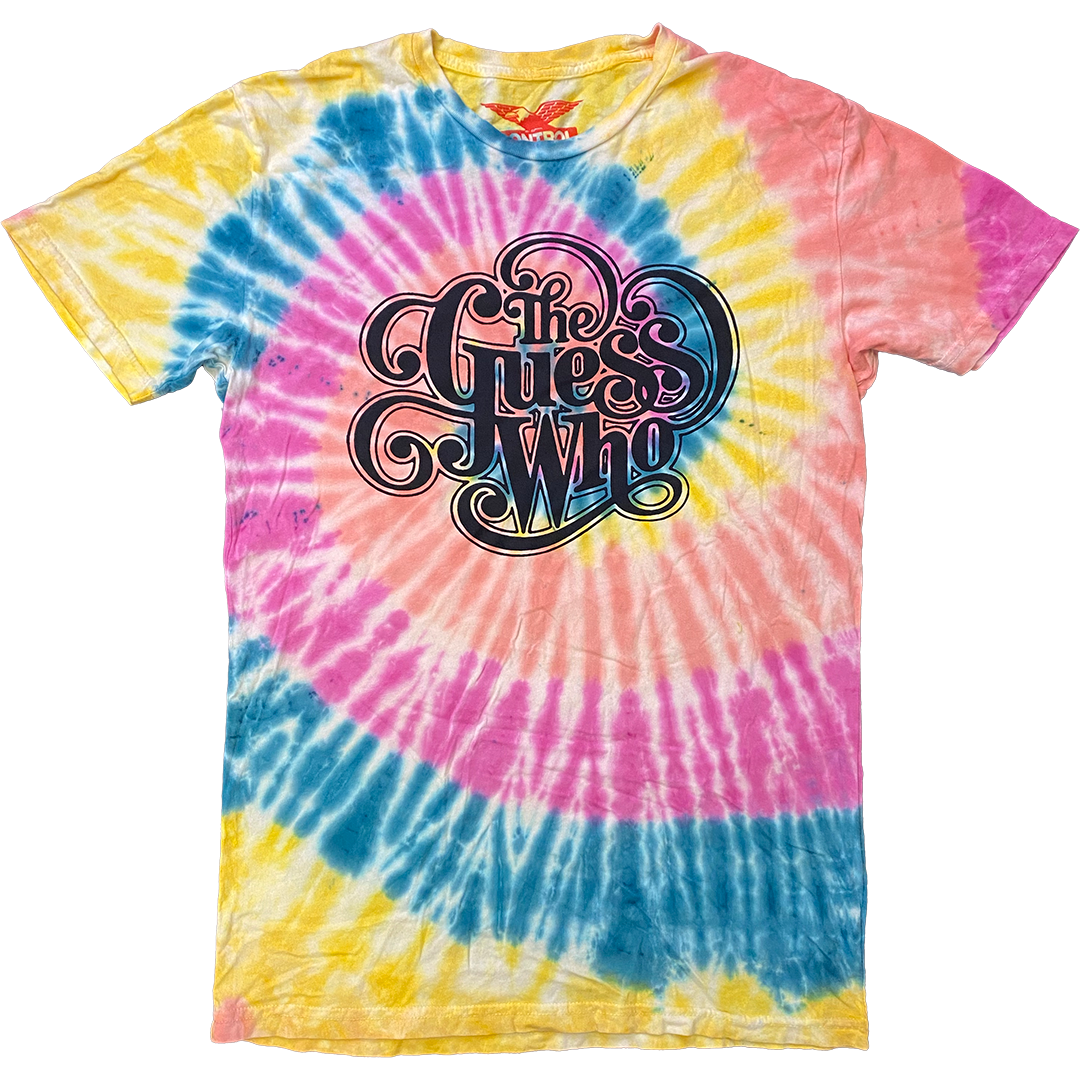The Guess Who "Classic Logo" Tye Dye T-Shirt