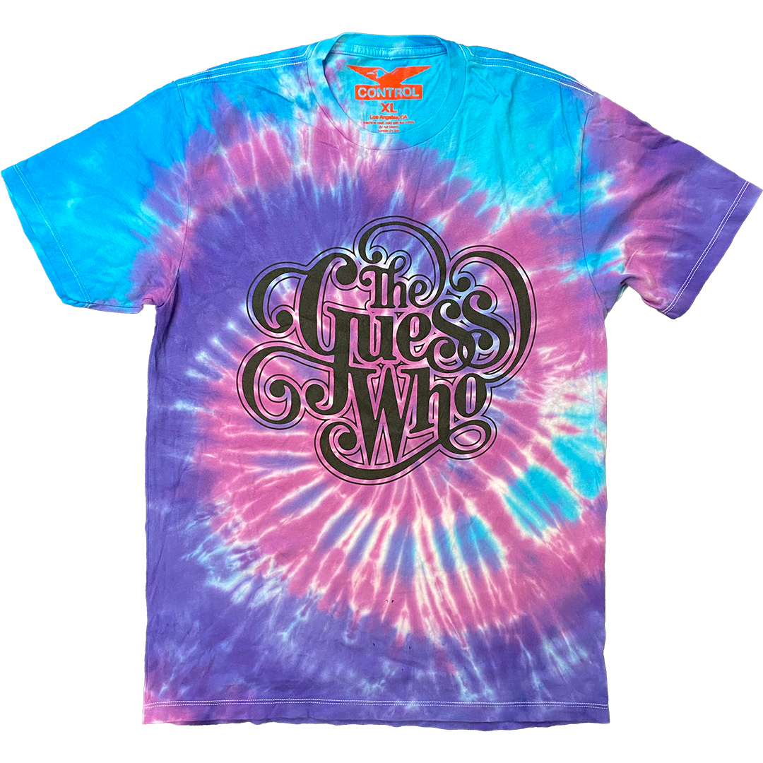The Guess Who "Classic Logo" Tie Dyed T-Shirt