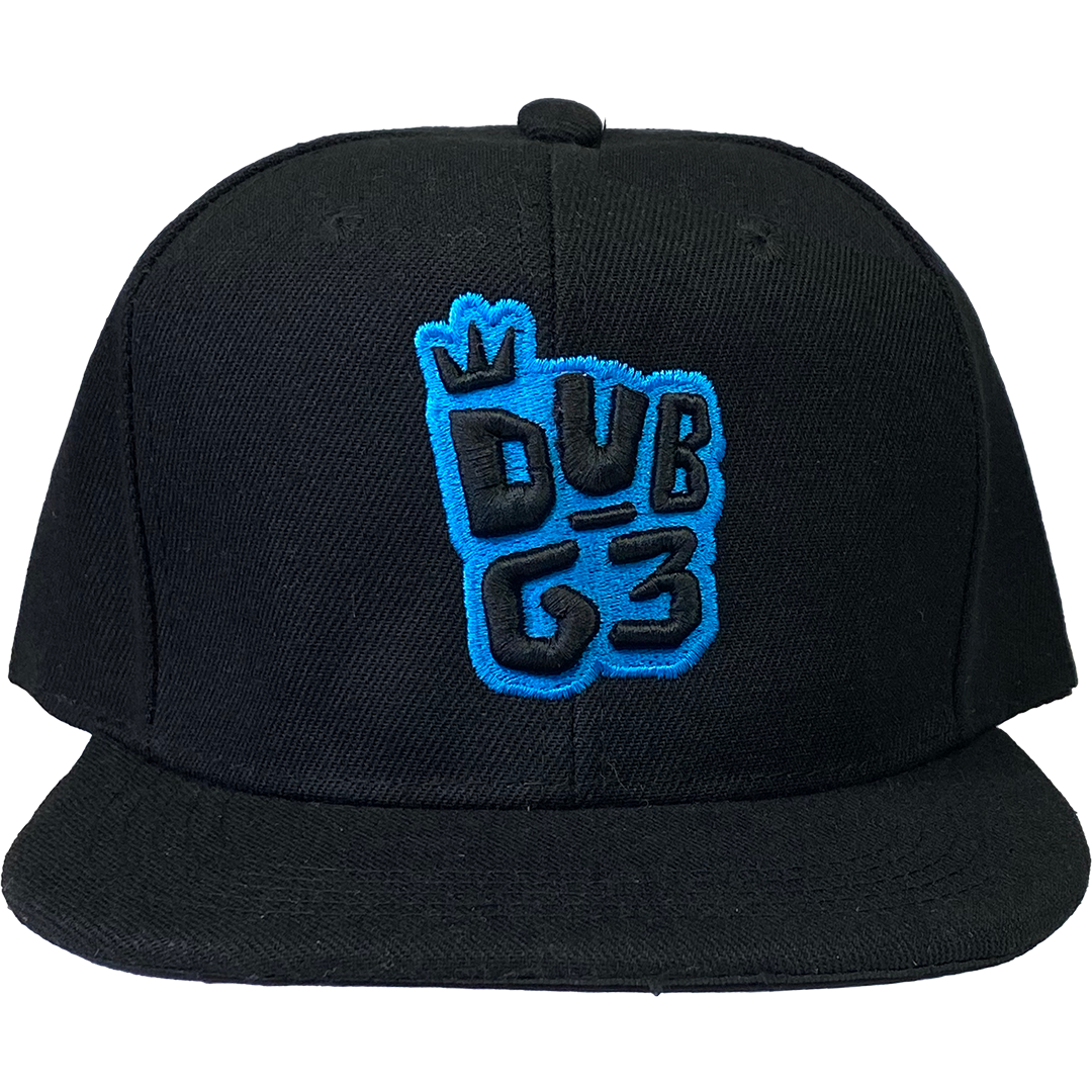 DubG3 "Logo Blue" Snapback Hat