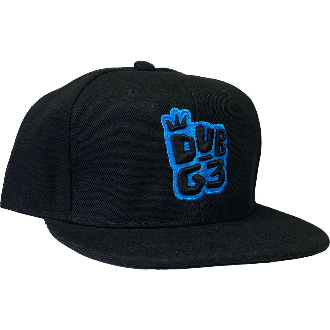 DubG3 "Logo Blue" Snapback Hat
