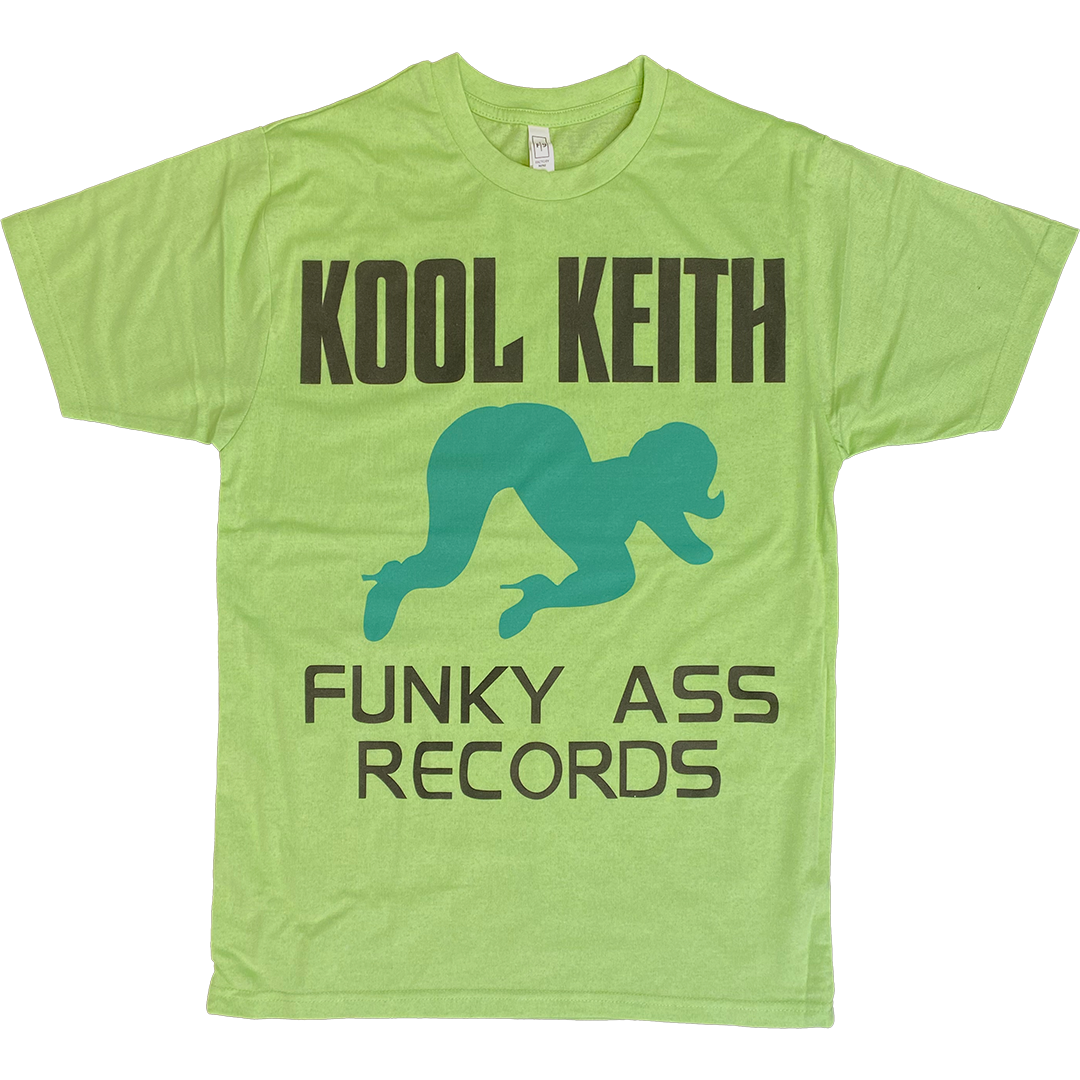 Kool Keith "Funky Ass Records" T-Shirt in Green