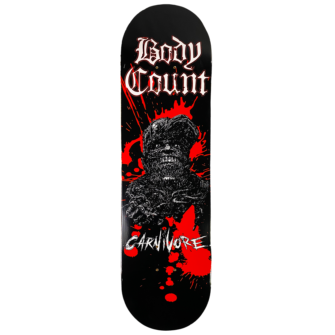 Body Count "Carnivore" Limited Edition Skate Deck
