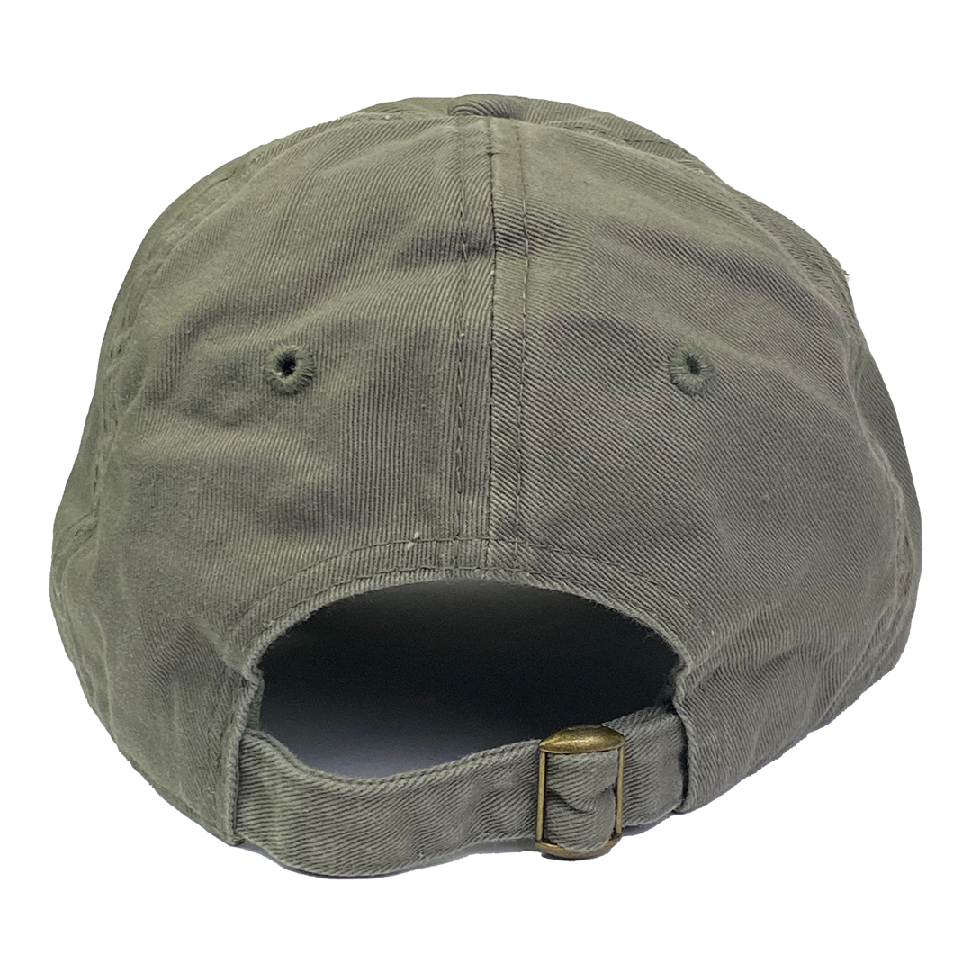 The Guess Who "Text Logo" Dad Hat in Olive
