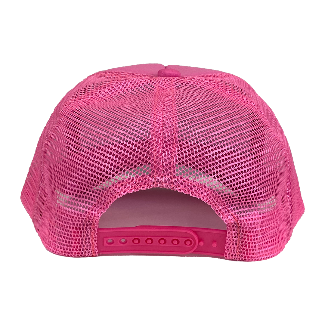 Cypress Hill "LA Blue" Trucker Hat in Pink