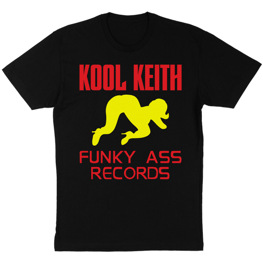 Kool Keith "Funky Ass Records" T-Shirt in Black