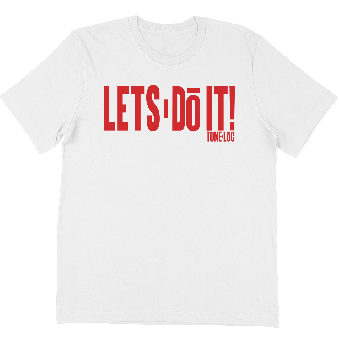 Tone Lōc "Let's Do It" T-Shirt In White