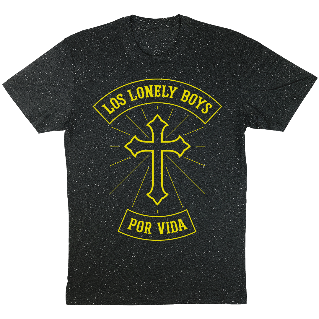 Los Lonely Boys "Por Vida" T-Shirt in Confetti Black