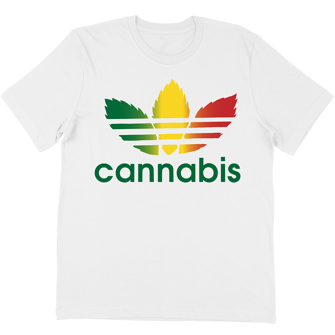 Live Resin "Cannabis" T-Shirt in White