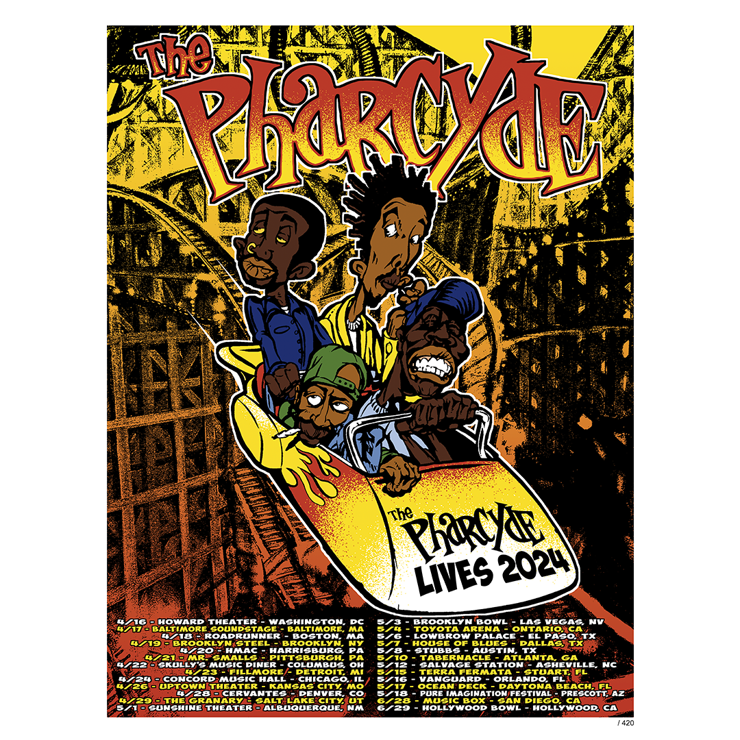 "The Pharcyde Lives 2024" Event Poster