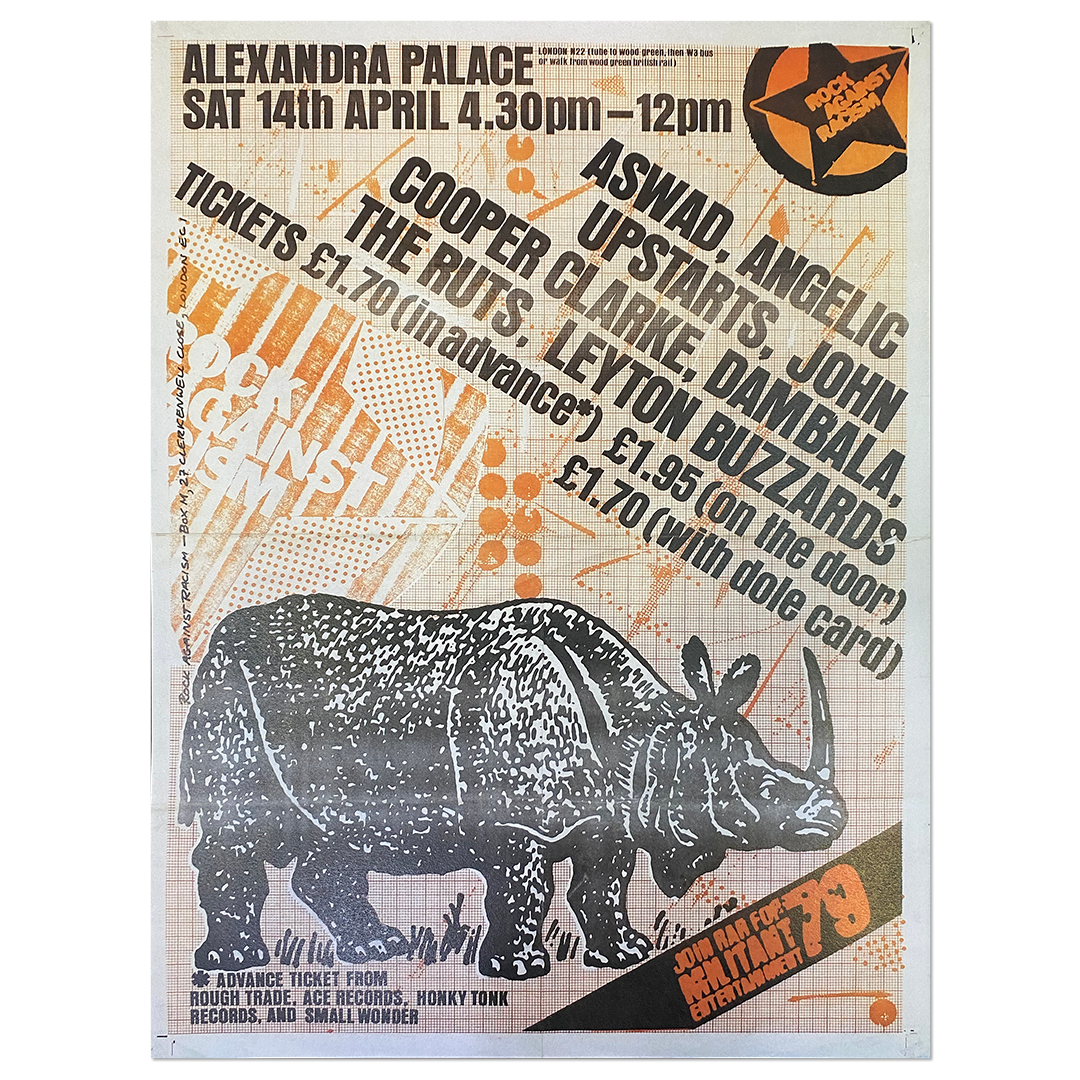 Rock Against Racism "Alexandra Palace" Limited Edition Poster Print