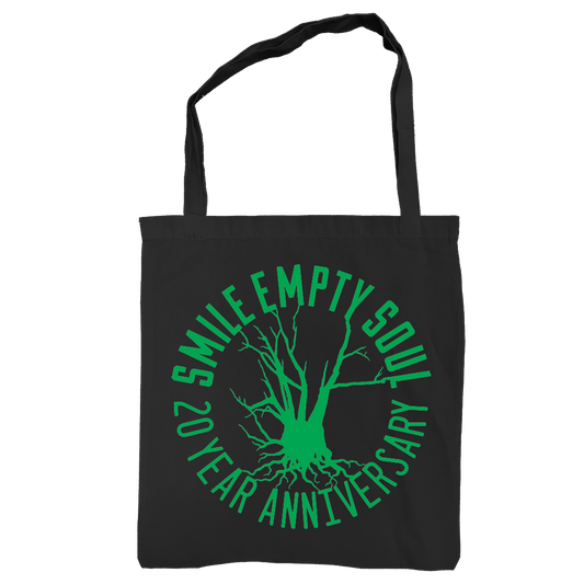 Smile Empty Soul "20th Anniversary" Tote in Green Print