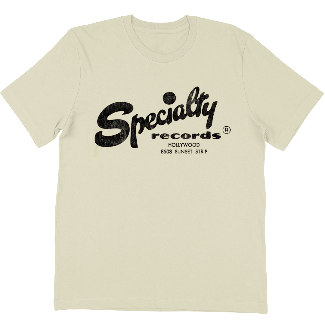 Specialty Records "Classic Logo" T-Shirt Vintage White