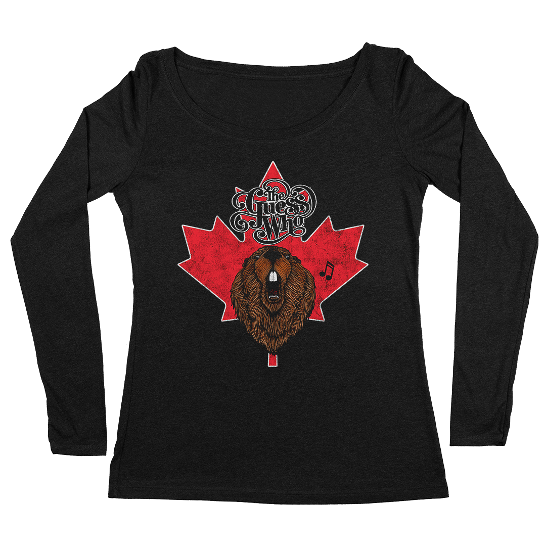 The Guess Who "Beaver" Women's Long Sleeve Scoop Neck T-Shirt