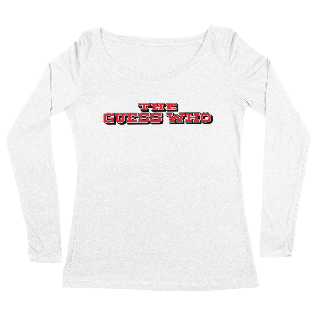 The Guess Who "Coin Logo" Long Sleeve Scoop Neck T-Shirt