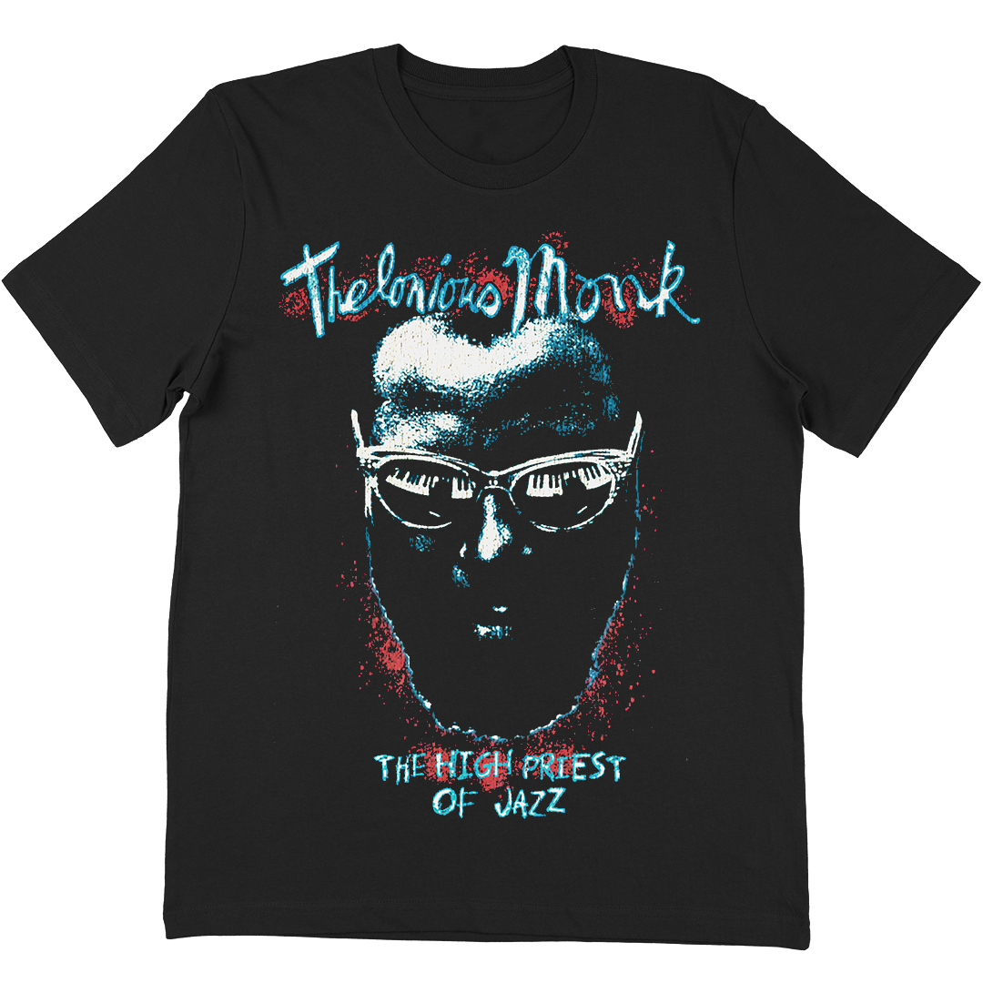 Thelonious Monk "High Priest Of Jazz" T-Shirt