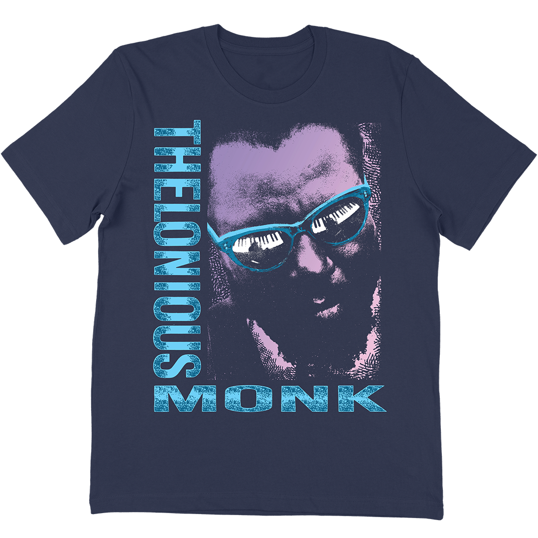Thelonious Monk "In Italy Keys" T-Shirt In Navy