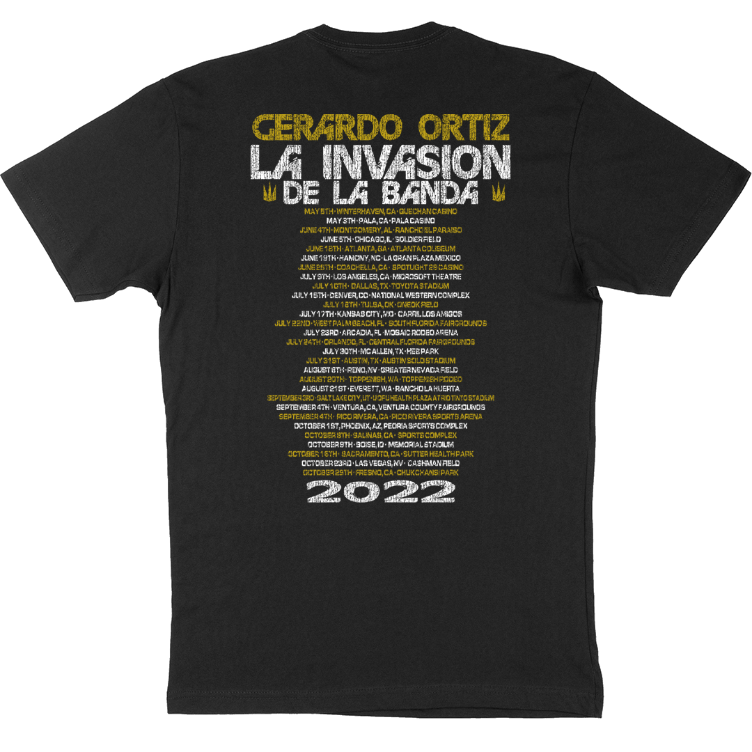 Gerardo Ortiz "Tour 2022 Federation" T-Shirt