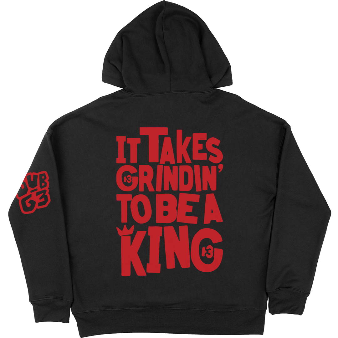 DubG3 "Grindin Red" Pullover Hoodie