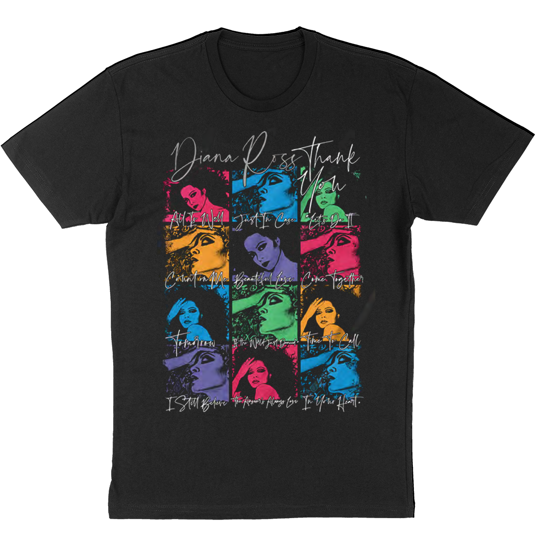 Diana Ross "12 Squares Europe Tour" T-Shirt