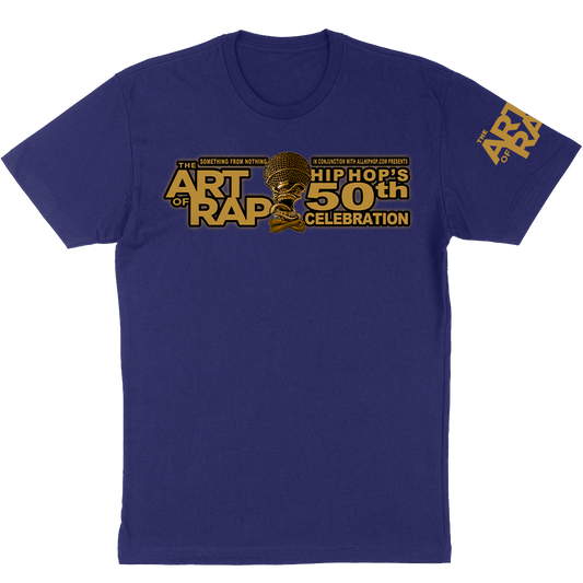 Art of Rap "50th Celebration" T-Shirt in Blue