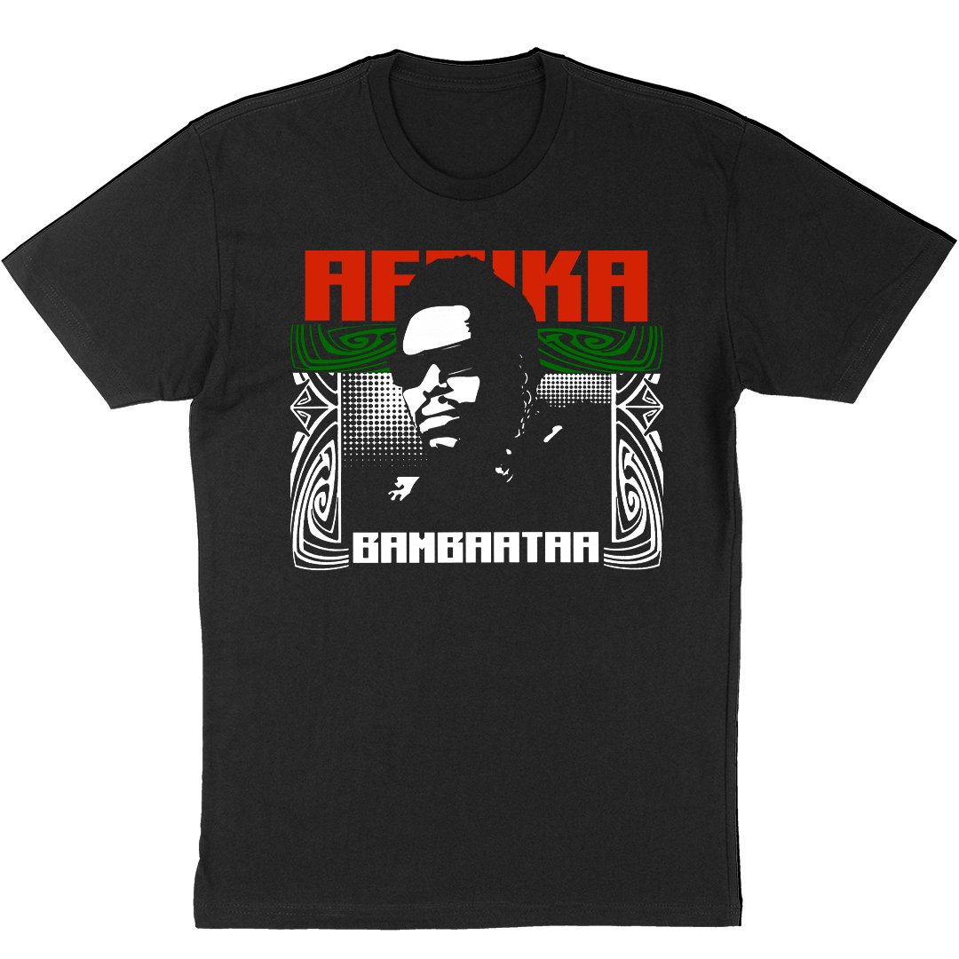 Afrika Bambaataa "Perfect Beat" T-Shirt in Black