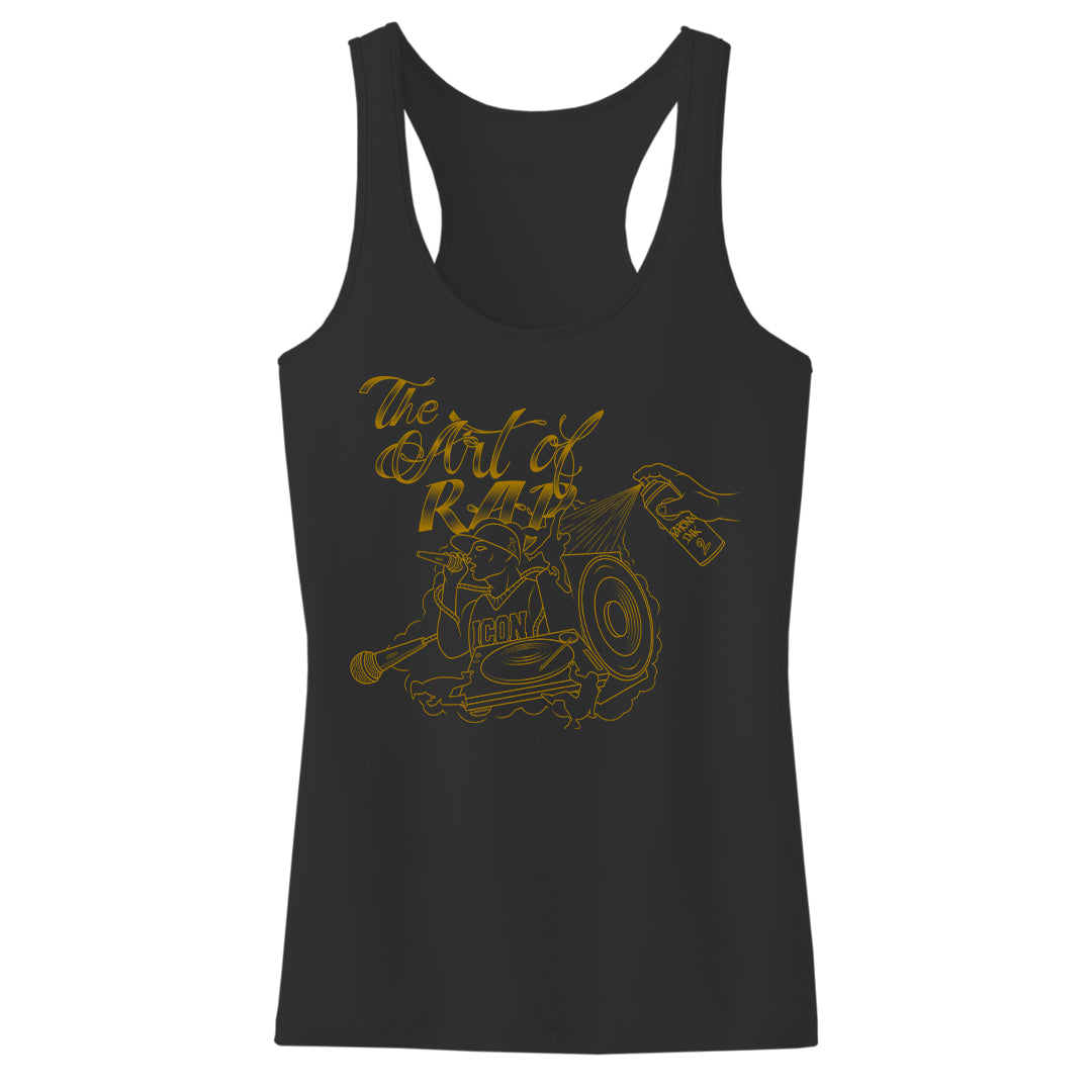 Art of Rap "Illustration" Women's Racer Back Tank Top