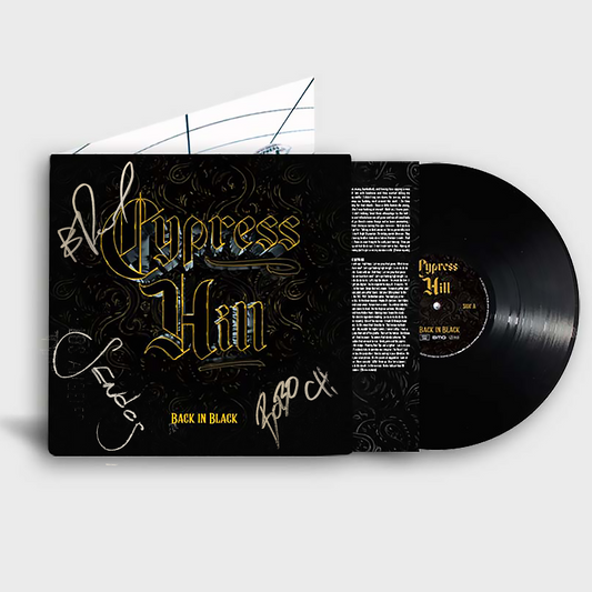 Cypress Hill "Back In Black" AUTOGRAPHED Album Vinyl
