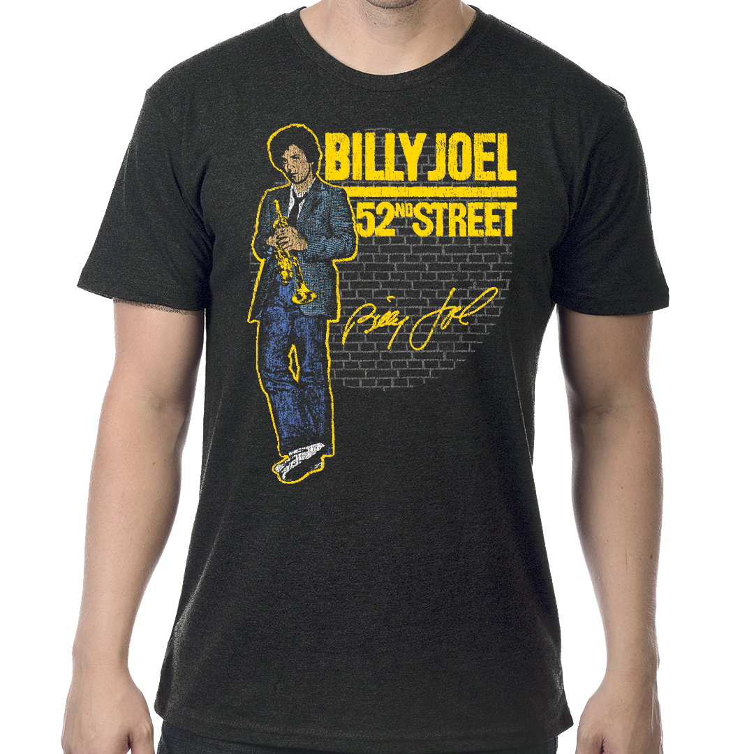 Billy Joel "52nd Street Bricks" T-Shirt