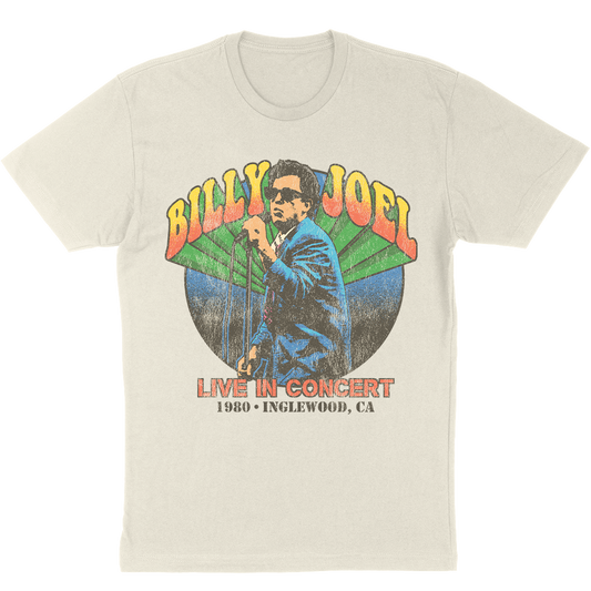 Billy Joel "Live in Inglewood 1980" T-Shirt