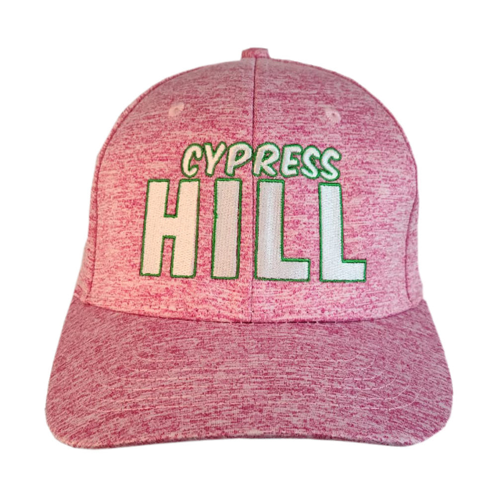 Cypress Hill Script Logo Dark Grey Snap Back Baseball Hat