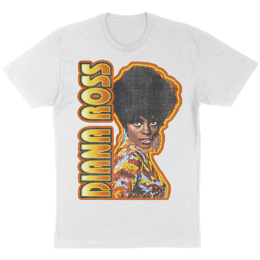 Diana Ross "The Seventies" T-Shirt in White