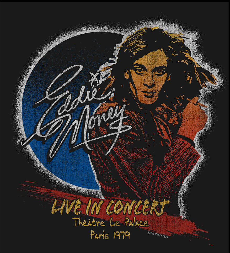 Eddie Money "Paris 1979" T-Shirt