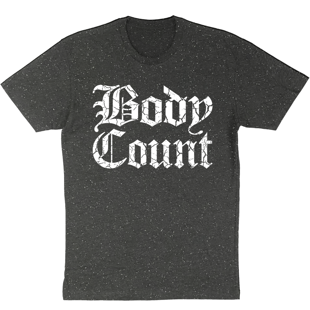 Body Count "Old English Logo" Confetti T-Shirt
