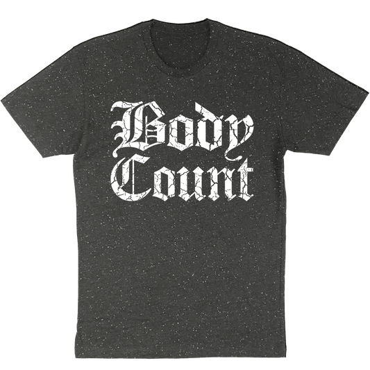 Body Count "Old English Logo" Confetti T-Shirt