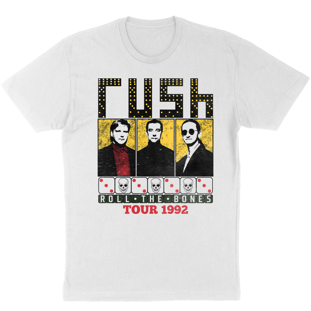 Rush "Roll the Bones" T-Shirt in White