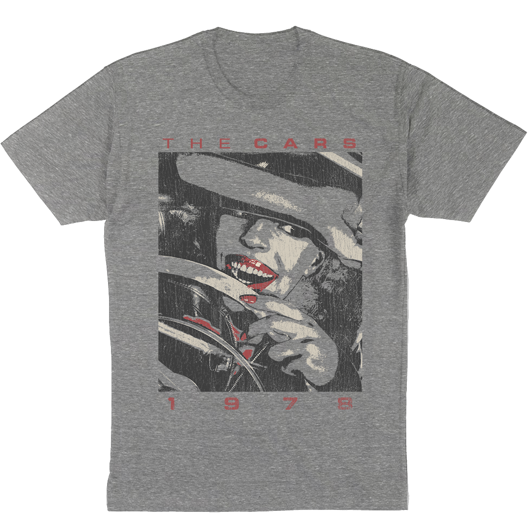 The Cars "Good Times Roll" T-Shirt in Heather Grey
