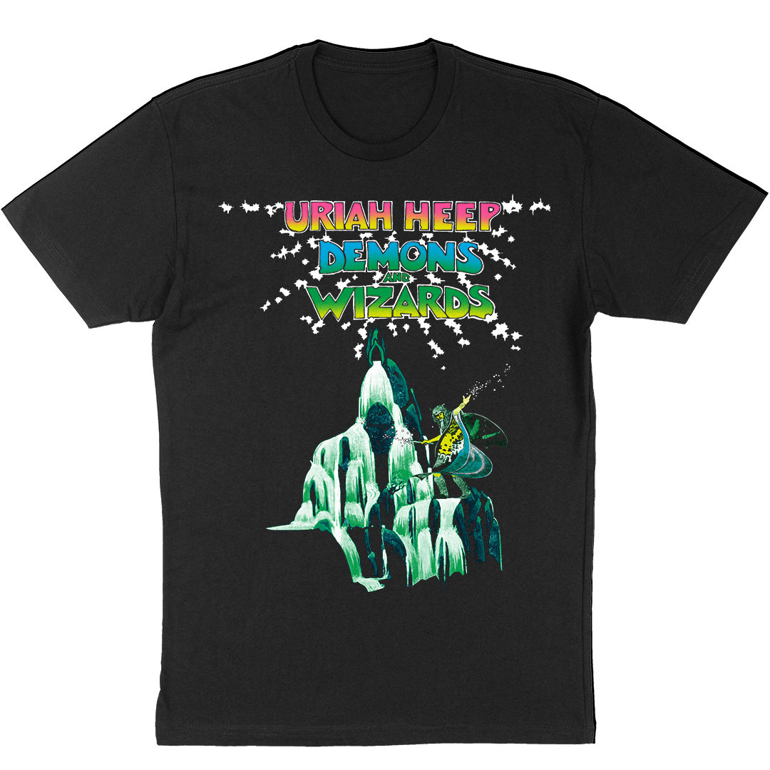 Uriah Heep "Demons Wizards" T-Shirt in Black
