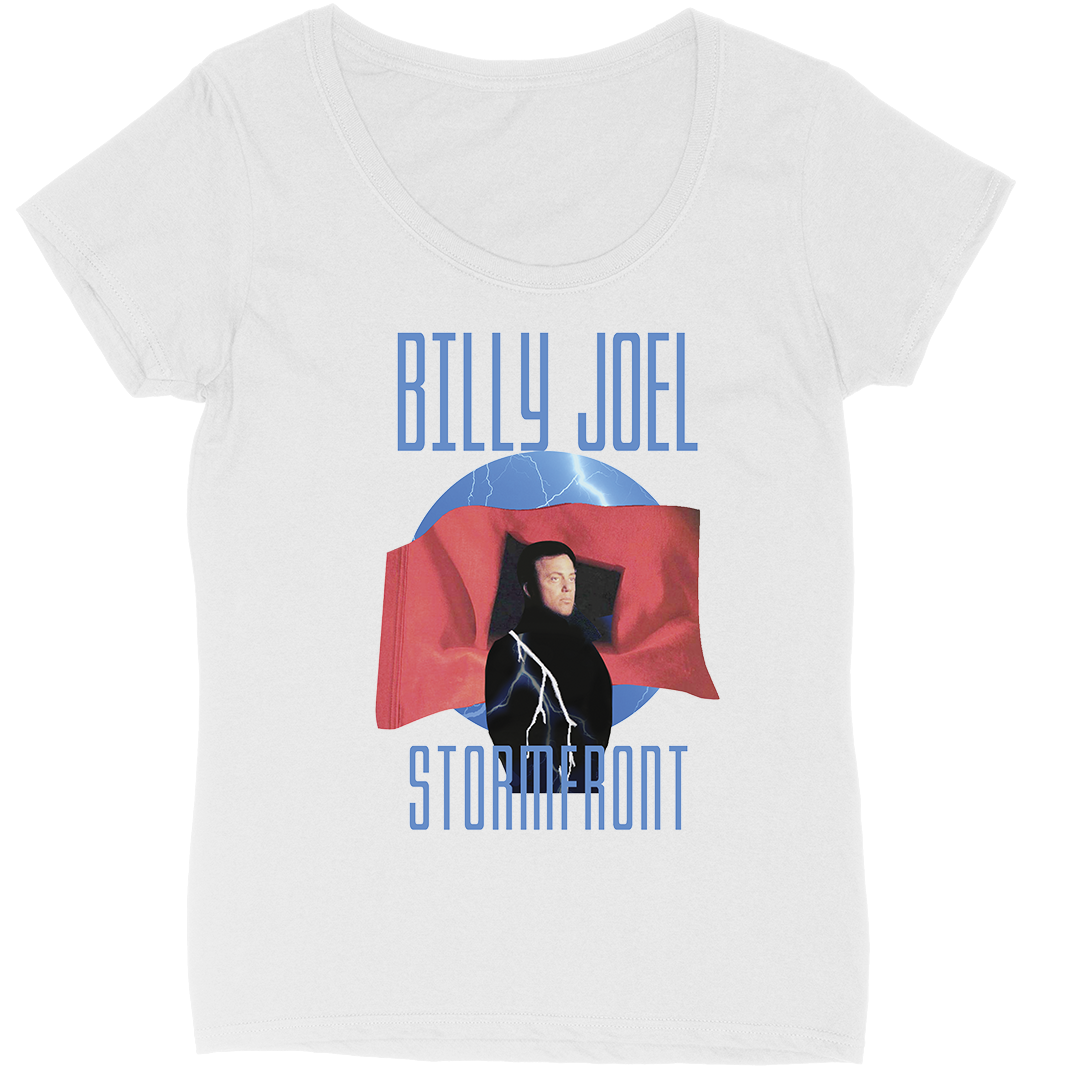 Billy Joel "Stormfront" Women's Scoop Neck T-Shirt