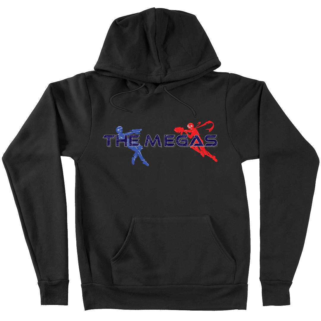 The Megas "Blue Vs Red" Pullover Hoodie