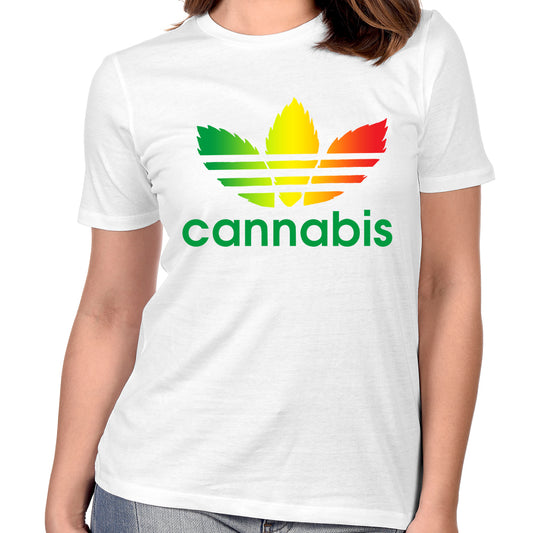 Live Resin "Cannabis" Women's T-Shirt in White